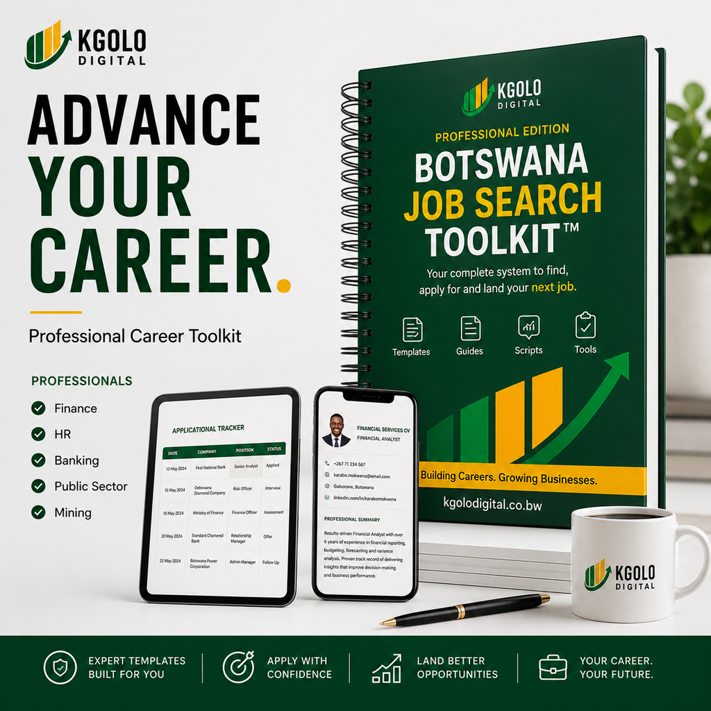 Botswana Job Search Toolkit™ – Professional Edition