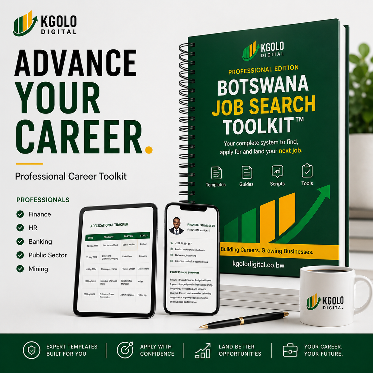 Botswana Job Search Toolkit™ – Professional Edition